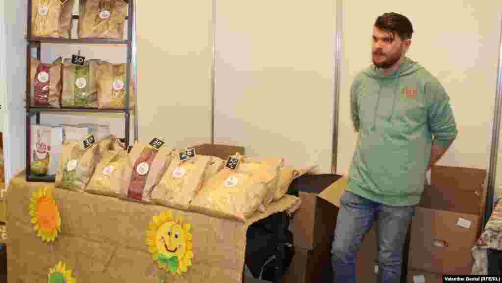 Vlad Mușat, reprezentantul unei companii de producere a pastelor 