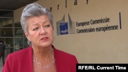 Ylva Johansson, a bel- és migrációs ügyekért felelős uniós biztos