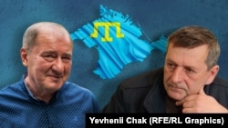 Ільмі Умеров (л), Ахтем Чийгоз (п), комбіноване фото 