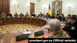 La reuniunea Consiliului Național de Securitate și Apărare pe tema situației din strâmtoarea Kerci, noaptea trecută