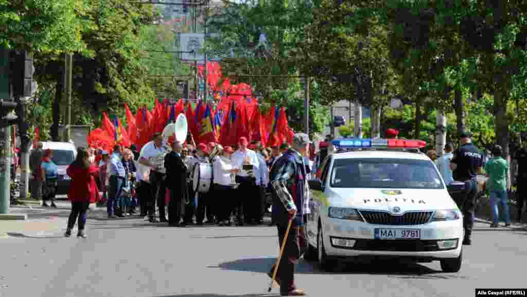 1 Mai „muncitoresc” la Chișinău...
