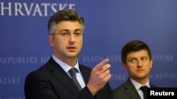 Lider HDZ i premijer Andrej Plenković