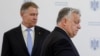 Ungaria este una dintre puținele țări, alături de Slovacia, România și „poate” Turcia care l-ar susține pe Klaus Iohannis la șefia NATO. În imagine, președintele român alături de premierul maghiar Viktor Orban.