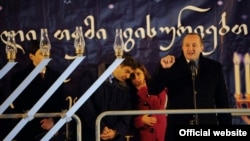 საქართველოს პრეზიდენტი გიორგი მარგველაშვილი ხანუქის დღესასწაულზე