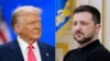 Зліва направо: президент США Дональд Трамп і президент України Володимир Зеленський