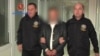 Georgia - A screenshot of official video of the arrest in Tbilisi of Robert Aghvanian, 27Mar2017.