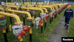 Підземне газосховище «Дашава» неподалік українського міста Стрий