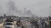 Palestinezët duke u larguar nga Rafahu. 28 maj 2024. 
