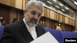 آقای سلطانيه در گفت و گو با رسانه های فرانسوی گفته است که «زمان به ضرر طرف مذاکره در جريان بوده که بايستی از فرصت پيش آمده هرچه سريعتر استفاده کند.»