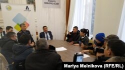 Белсенділер мен Батыс Қазақстан облысы әкімдігі шенеуніктерінің кездесуі. Орал, 20 қаңтар 2020 жыл.