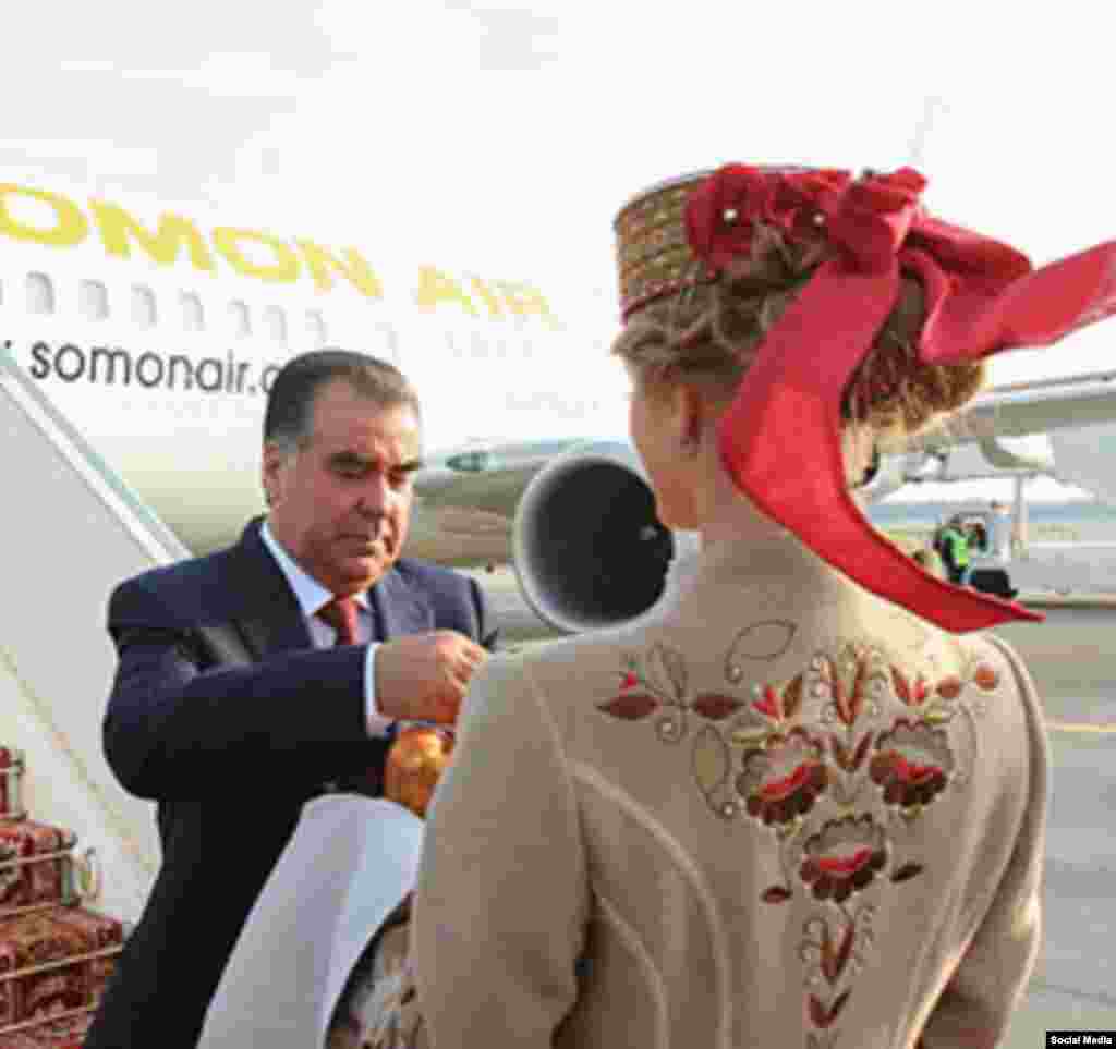 Президент Таджикистана Эмомали Рахмон.