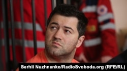 Роман Насіров у залі суду, який розглядає питання про обрання йому запобіжного заходу, 6 березня 2017 року