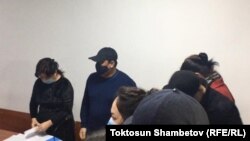 Суд над Райымбеком Матраимовым в Бишкеке. 11 февраля 2021 года.