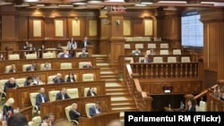 Майя Санду в парламенті, 12 листопада 2019 року