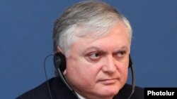 Министр иностранных дел Армении Эдвард Налбандян 