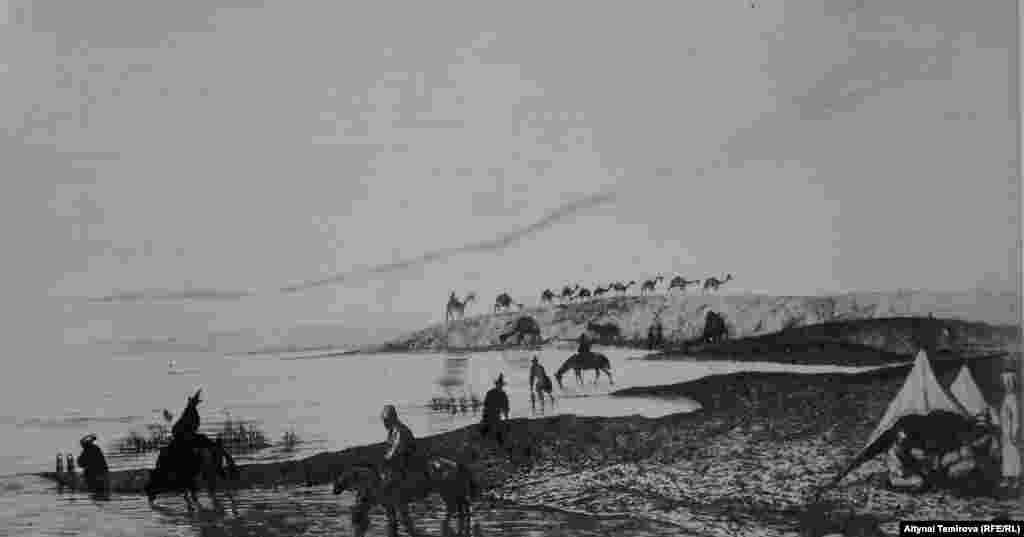 "Жылаңач көлү". Көлдүн аты "Жылаңач" экен.