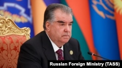Эмомалӣ Раҳмон, президенти Тоҷикистон.