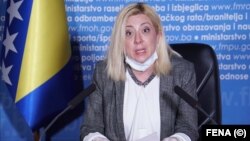 "Revizija je trebala konstatirati rad ministarstva, vidjeti da li smo mi podijelili prema kriterijima, a ja vam tvrdim da jesmo": Edita Đapo, ministrica okoliša i turizma Federacije BiH.
