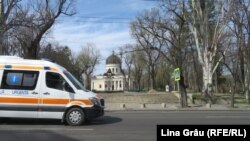 O ambulanță în Chișinău