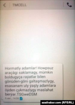 TMCELL mobil operatoryň müşderilerine uzak aralygy saklamak, göni aragatnaşykdan gaça durmak we garry adamlara öýlerinden çykmazlyk maslahat berilýär, 6-njy awgust, 2020