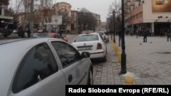 macedonia - Taxi transport in Kumanovo.Taxi