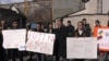 Армянский комитет солидарности с Майданом перед посольством Украины в Ереване, 19 февраля 2014 г. 