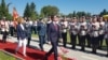Архивска фотографија- Претседателот и врховен командант на Армијата Стево Пендаровски на Денот на армијата