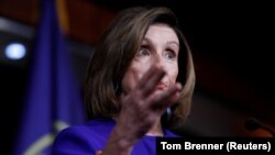 Lidera democrată a Camerei reprezentanților, Nancy Pelosi, Washington, 9 ianuarie 2020.