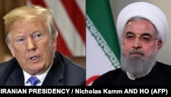 حسن روحانی و دونالد ترامپ