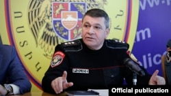 Վլադիմիր Գասպարյանը ՀՀ ոստիկանապետի պաշտոնում, 2017թ․