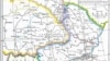 Harta cu schimbările teritoriale în baza Tratatului de la București