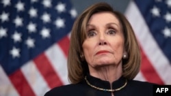 Kryetarja e Dhomës së Përfaqësuesve, Nancy Pelosi.