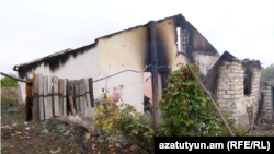 Տուն Մարտակերտի շրջանում՝ հրետակոծությունից հետո, 19-ը նոյեմբերի, 2020թ