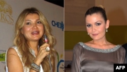 Gülnara (S) we Lola, prezident Y.Karimowyň gyzlary.