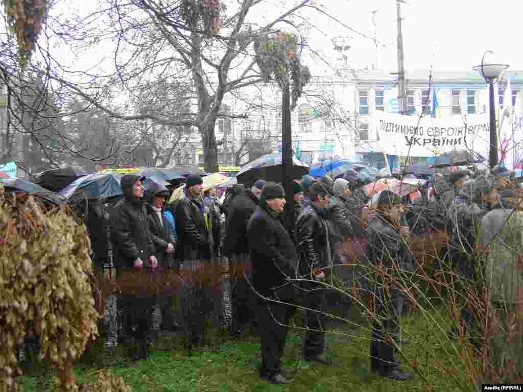 Акмәчәттә кырымтатар Мәҗлесе оештырган митинг