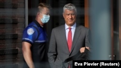 Hašim Tači u Hagu odgovara na pitanja tužilaca