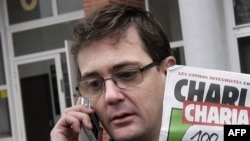 Charlie Hebdo neşiriniň öldürilen karrikaturaçysy - Stephane Şarbonnier. 