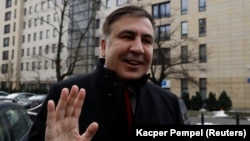 Міхеїл Саакашвілі у Варшаві, 13 лютого 2018 року