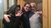 استقبال از آزادی مریم نقاش زرگران، نوکیش مسیحی در تهران