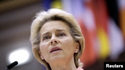 Președinta Comisiei Europene, Ursula von der Leyen