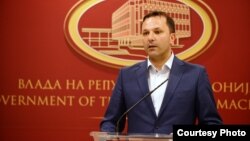 Министерот за внатрешни работи Оливер Спасовски
