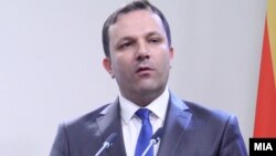 Министерот за внатрешни работи Оливер Спасовски