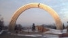 На арці Дружби народів з’явилась «тріщина» через справу Сенцова (фото)