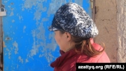 Күйеуінен әлімжіттік көрген әйел. Шымкент, 7 желтоқсан 2017 жыл.