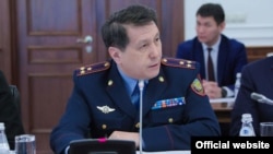 Полиция генерал-майори Жанат Сулейменов.