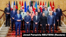 Участники саммита Securing Our Future в Лондоне, 2 марта 2025 года
