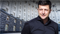 Президент України Володимир Зеленський і Кабінет міністрів України (фотоколаж)