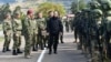 Министерот за одбрана Небојша Стефановиќ во посета на припадниците на војската на Србија во гарнизоните во Нови Пазар и Рашка, 23 септември 2021 година 