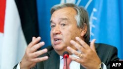 «آنتونیو گوترس»، رئیس کمیسیون عالی سازمان ملل در امور پناهندگان.