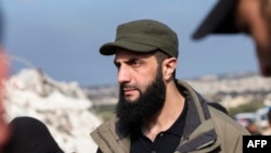Ahmed Al- Shaara, udhëheqës i grupit HTS që rrëzoi pushtetin e Bashar Al-Assadit në Siri.